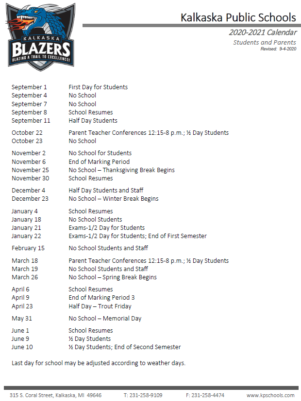 Volusia County Schools Calendar 2022 - April 2022 Calendar